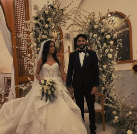 شاهد الظهور الغريب لـ ماجد الكدواني في حفل زفاف نجله يوسف